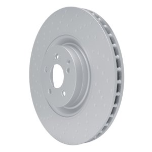 Mercedes-Benz S63 AMG Brake Rotor (1) - Front - R1 Concepts - Carbon Alloy GeoMET Dimpled - `07-`14